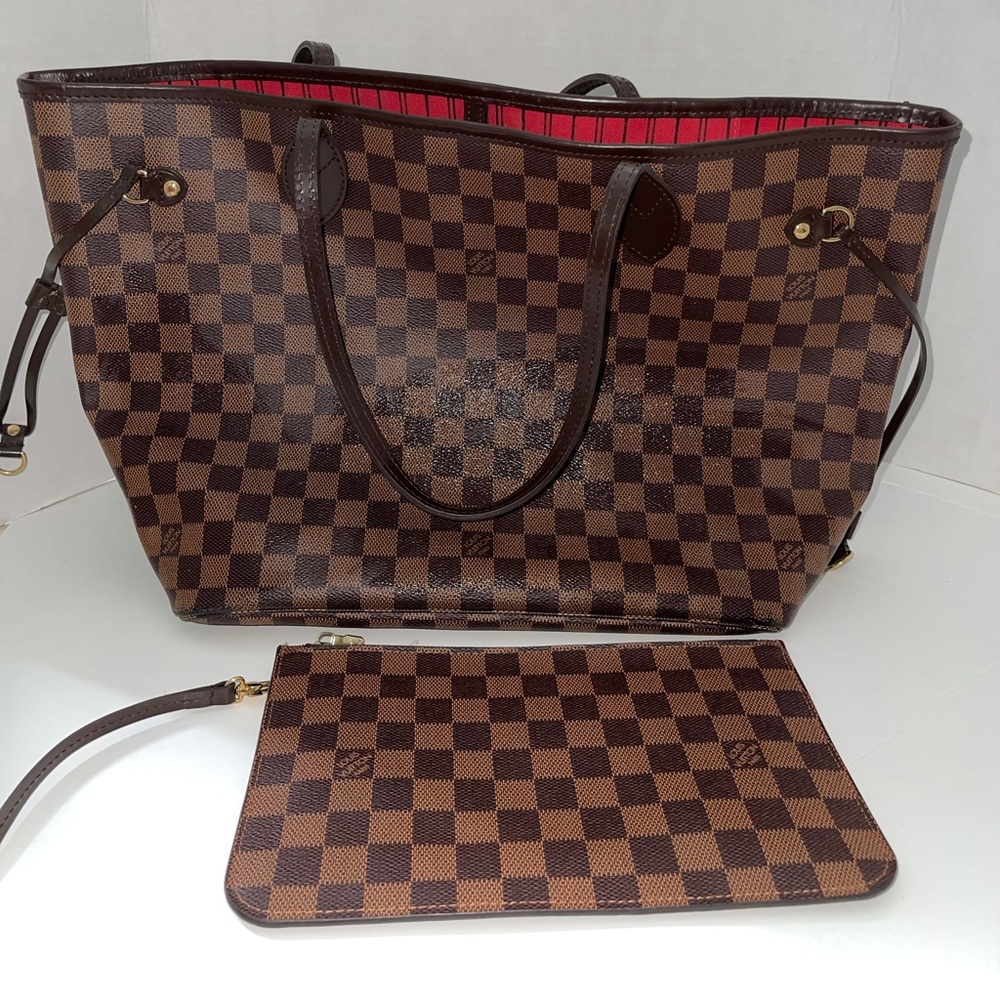 Louis Vuitton neverfull tote authentic